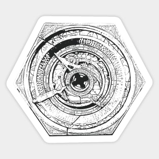 Dial of Destiny - Sketch Sticker